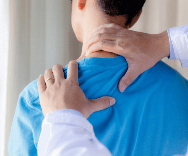 physiotherapy appointment for neck pain